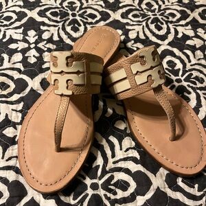 Tory Burch Leather Sandals - excellent condition